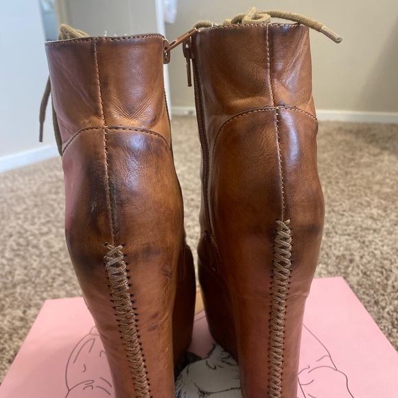 Jeffrey Campbell damsel styled boot in brown - Picture 5 of 6